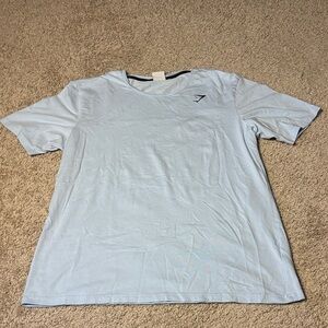 Gymshark Essential Short Sleeve Tee Light Blue